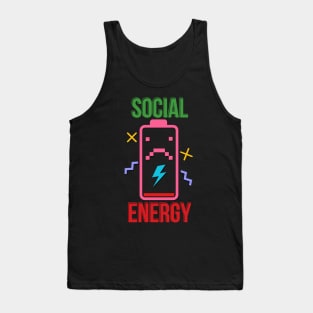 Social Energy,Social,Energy,Energy Social Tank Top